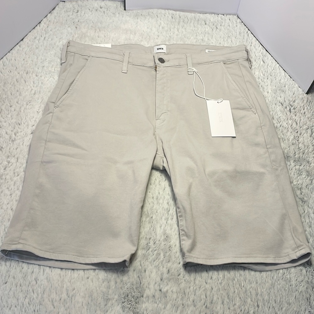 ⭐️NWT (118$) EDWIN endurance Otis short in stone SZ 34